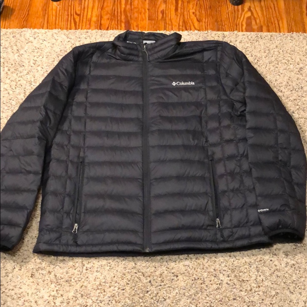 Columbia men’s voodoo falls 590 turbo down jacket